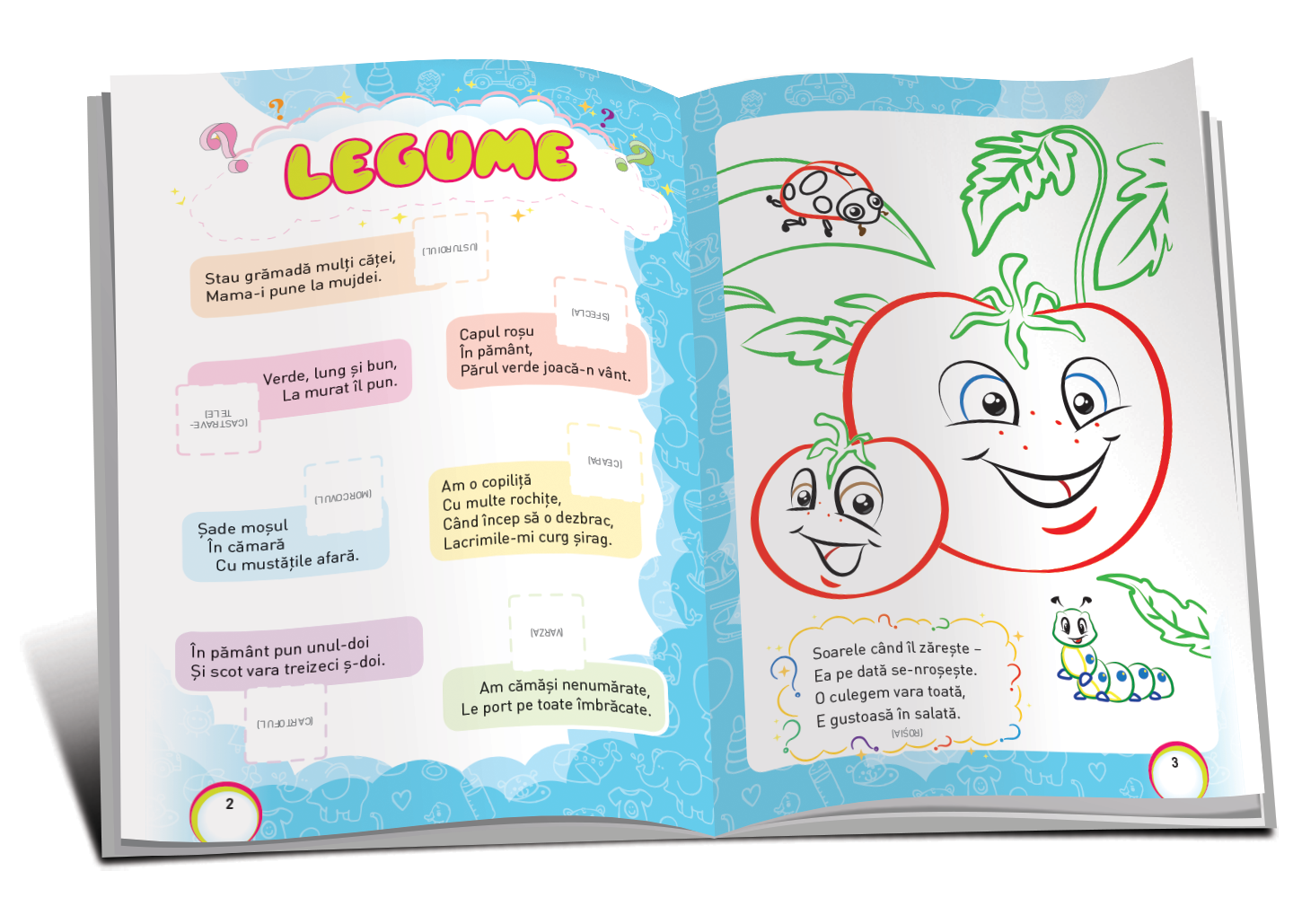 Marea carte. Ghicitori cu autocolante 3+